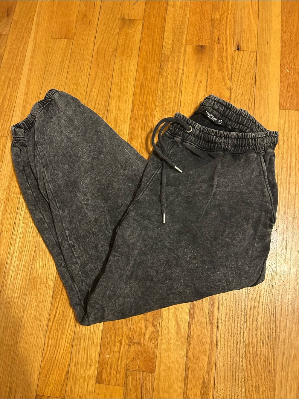 Nasty Gal Acid Wash Joggers